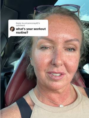 A post by @theon1yjemmascakes on TikTok caption: Replying to @ericamccray45 I need to stop using men-o-pause as an excuse. Plenty of women going through it still exercise and take care of their body😩 All love & hope this helps!