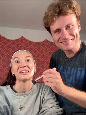 A post by @jessvalortiz on TikTok caption: @Alexei is available for birthday parties, prom, and bar mitzvah’s 🙂💄#boyfriend #makeup #beauty #challenge 