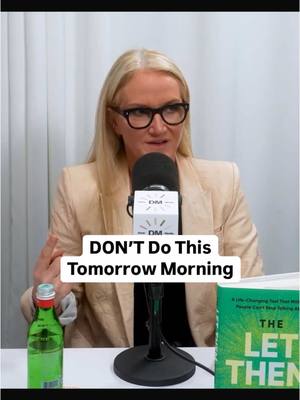 A post by @melrobbins on TikTok caption: When the alarm rings tomorrow morning, don't pick up your phone. This conversation on @thehimandhershow is a must-listen! Thank you @Lauryn Bosstick and @Michael Bosstick for having me on. ❤️ 🎧 "Mel Robbins On Life-Changing Tools & Habits To Rise Up And Build Your Dream Life In 2025 & Beyond." #melrobbins #skinnyconfidential #letthem #letthemtheory