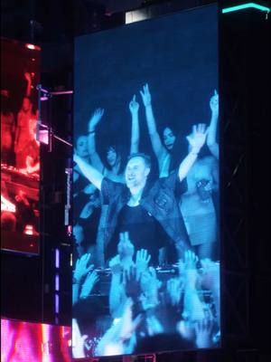 A post by @davidguetta on TikTok caption: GALACTIC CIRCUS is on! 🎪🚀 The most insane show I’ve ever brought to Ibiza, build for the future. Only possible at @[UNVRS]! 🛸 We’re pushing all the limits every Friday! 🔥 Tickets on sale now at unvrs.com