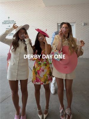 A post by @tiannarobillard on TikTok caption: Derby day 1 🐎 @JergensUS 