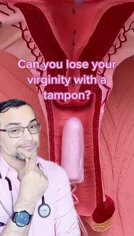 A post by @doctor.siya on TikTok caption: Myth busted! 👊🏼🥸  Virg1n1ty isn’t something a tampon can take from you. The hymen can stretch or tear from everyday activities like cycling or gymnastics — and some people are even born without it. ⁣ ⁣ There’s NO way to test or prove 'virg1n1ty' because it’s not a physical state .. it’s a social construct, built on myths and control. ⁣ ⁣ Ever been told this myth? Drop it in the comments ⬇️ #Myths #tampon #period #doctor 