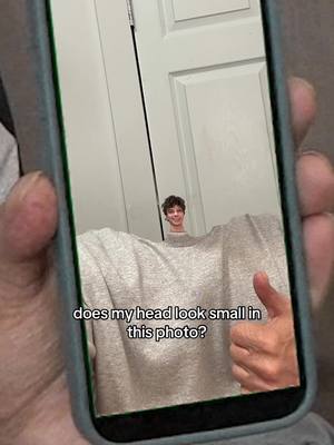 A post by @keegantindall on TikTok caption: Small head 