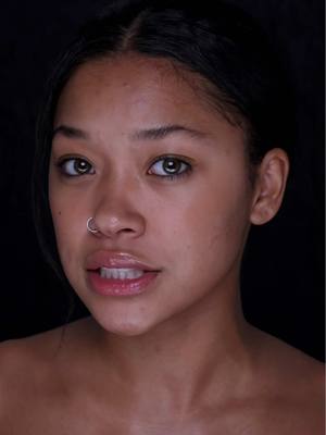 A post by @leilanigreen on TikTok caption: The reason I love using zero Facetune or blurring/ smoothing of the face is so that YOU can see real skin. This is the end result of me having a terrible skin week and all the markings left over. - I FINALLY GOT MY CAMERA BACK (it was broken and unavailable to fix for over a week and the nice guy from Best Buy replaced my old one)  So we are back with the quality you guys 😏 - #transitionvideo #makeupinspo 