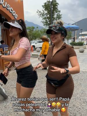 A post by @la_familia_alvarez_2 on TikTok caption: Ellos por cualquier cosa pelean! Papá e hijas así siempre #jajaja #🤪 #HayAmor #EnFamilia #PresaLaBoca #SantiagoNL #fyp #fup #fypシ #parati 