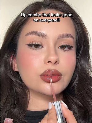 A post by @hayleybuix on TikTok caption: Would you try this combo? 💋@maccosmetics @maccosmeticsde #glasslips #maclipglassair #lipcombo 