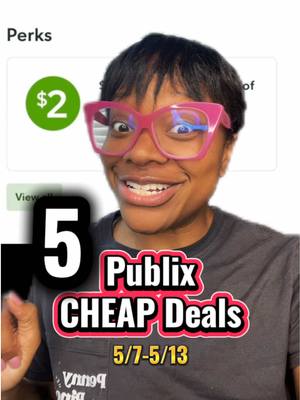 A post by @heyimdee_ on TikTok caption: Publix Cheap deals 5/7-5/13! Save big on groceries shopping sales at Publix. 👉Iink in bio for my coupon trip checklist to help eliminate stressful checkouts! #publix #publixcouponing #publixdeals #sneekpeak #easycouponing #couponingforbeginners #groceryhack #savingmoneytips 