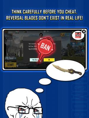 A post by @pubgmobile on TikTok caption: You can't turn back time in real life, so make smart decisions  and don't cheat, otherwise you will be banned. #PUBGMOBILE #BANPAN #SECURITY