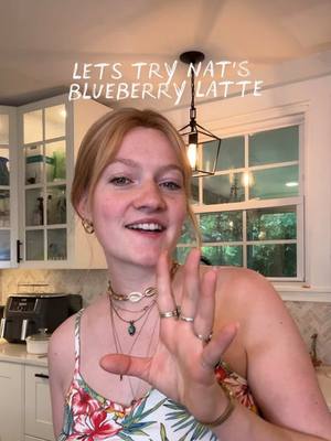 A post by @elyssajoy_ on TikTok caption: SO MANY MEMORIES 🥺🫐 Seeing Natalie make this reminded me of how much I love blueberry lattes!! Her recipe is perfection. 1 cup blueberries, 1. Cup sugar, 1 cup water  You should try it!!  The beauty  I copied: @nataliezacek  . #latte #mom #motherhood #dayinthelife #2under2