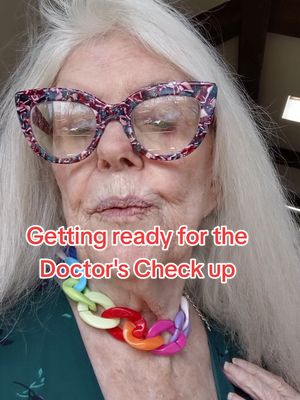 A post by @sassygrandmapat on TikTok caption: Getting ready to go to the Doctor. Praying good health over everyone 🌿💚 Green for health! 