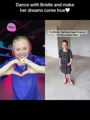 A post by @itsjojosiwa on TikTok caption: #duet with @Brie  you got it!!! everyone can do this dance. I can’t wait to see.🥺🤍