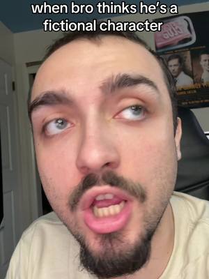 A post by @strang3mister on TikTok caption: joe goldberg #skit #funny #viral #you #tv #relatable 