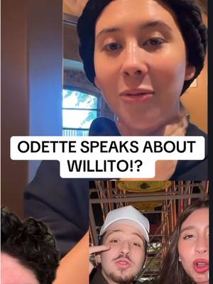 A post by @panchodoesitbetter on TikTok caption: ODETTE SPEAKS ABOUT WILLITO!? #odette#odetteeffect#willito#wakakaka#wendyortiz#influencer#fyp#shocking#explore#xyz#panchodoesitbetter#chisme#hispanic#viral#trending#drama#latino#pancho#mexico#dramatiktok#fyp