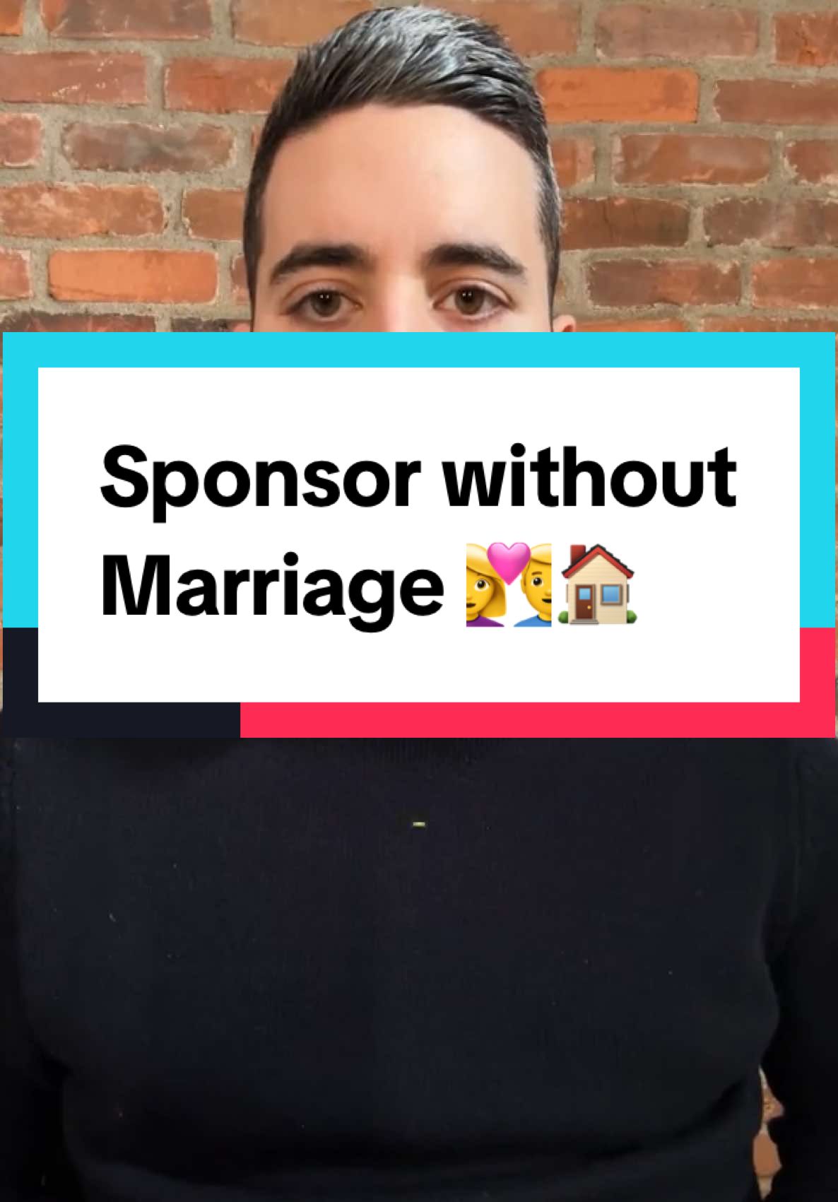 A post by @canadianimmlawyer on TikTok caption: Sponsor your partner for permanent residency without marriage. #commonlawsponsorship #familysponsorship #spousalsponsorshipcanada #immigrationlawyer