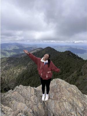 A post by @emmamarie on TikTok caption: i will not be doing this again EVER but it was so worth it 🥹⛰️✨