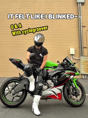 A post by @cyclegroover on TikTok caption: FULL VIDEO ON MY YOUTUBE! 💜 #dance #fyp #foryoupage #biketok #trending #motorcycle #cyclegroover #BookTok #foryou #fypシ #viral #motorcycles #dancingbiker #bikersdancing 