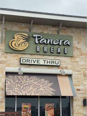 A post by @mrs_tink on TikTok caption: #datenight #lunch #panerabread #bread #soup #sandwhich #croissant #food #foodreview #foodie #marriage #honestreview #leaguecitytx #aesthetic 