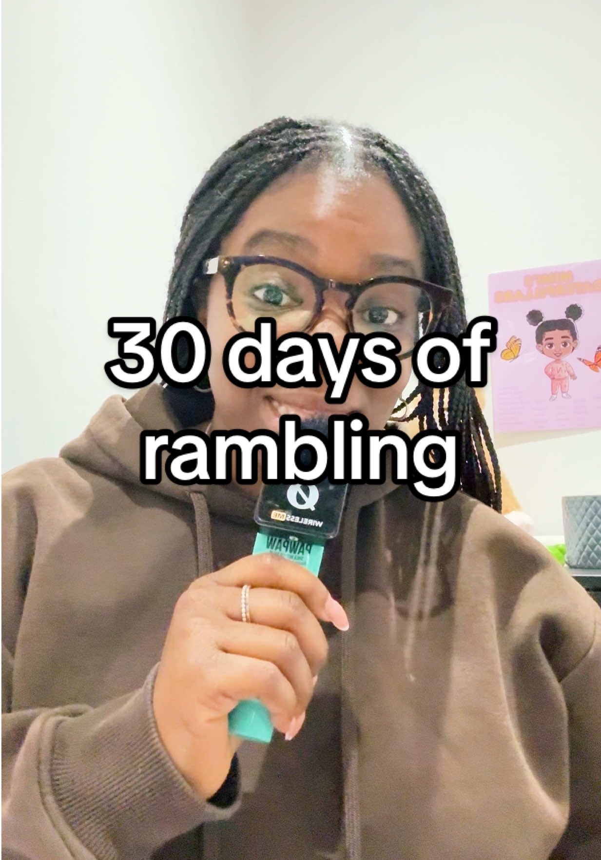 A post by @lolaandnifemi on TikTok caption: Don’t mind me, I’m just using TikTok as a way to hold myself more accountable 😬 #lolaandnifemi #30dayschallenge 