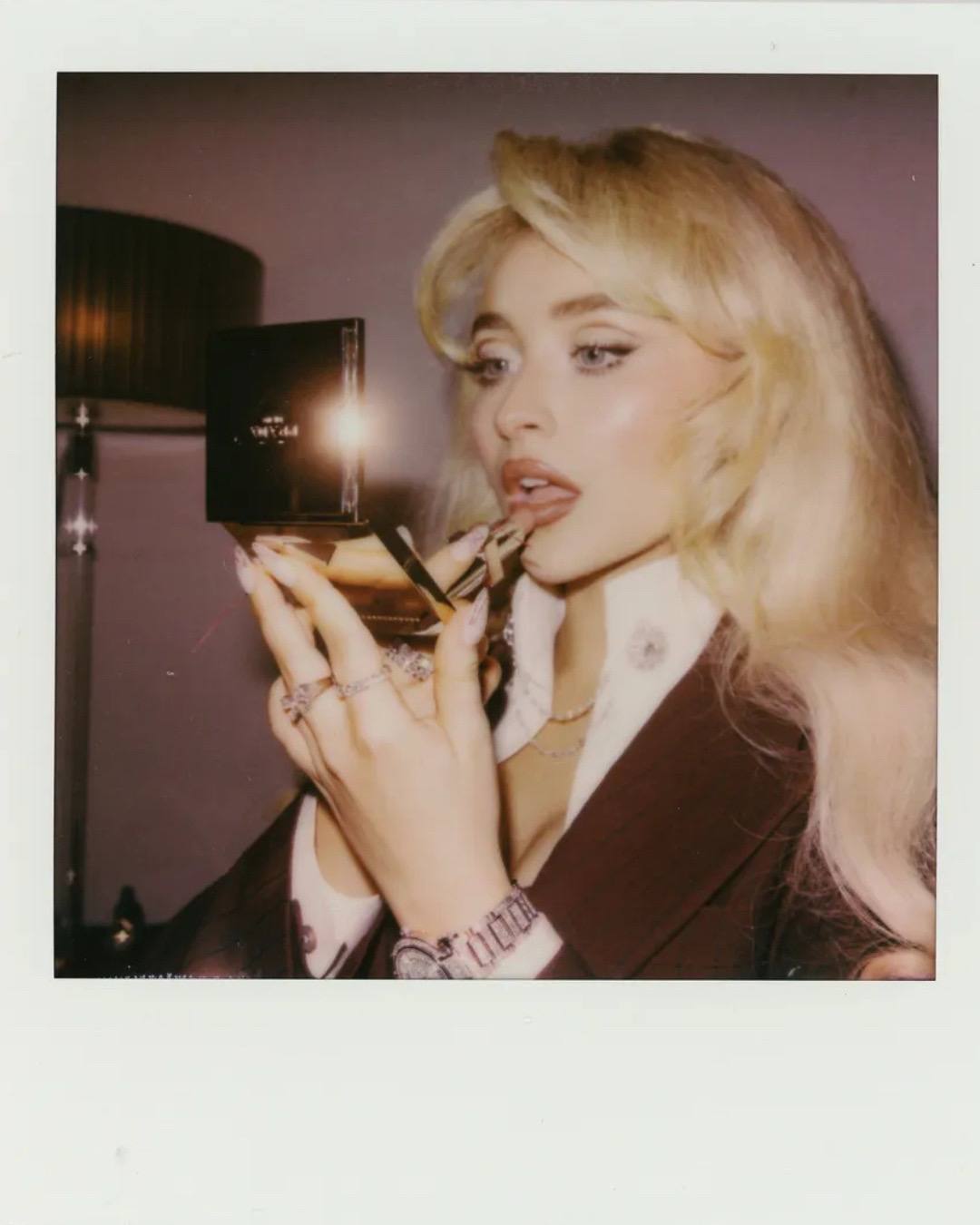 A post by @teamsabrina on TikTok caption: short n' snatched for the #metgala2025 💋 photos: sarah carpenter for @Vogue  theo wargo / kevin mazur / savion washington for getty images  outfit: @Louis Vuitton 