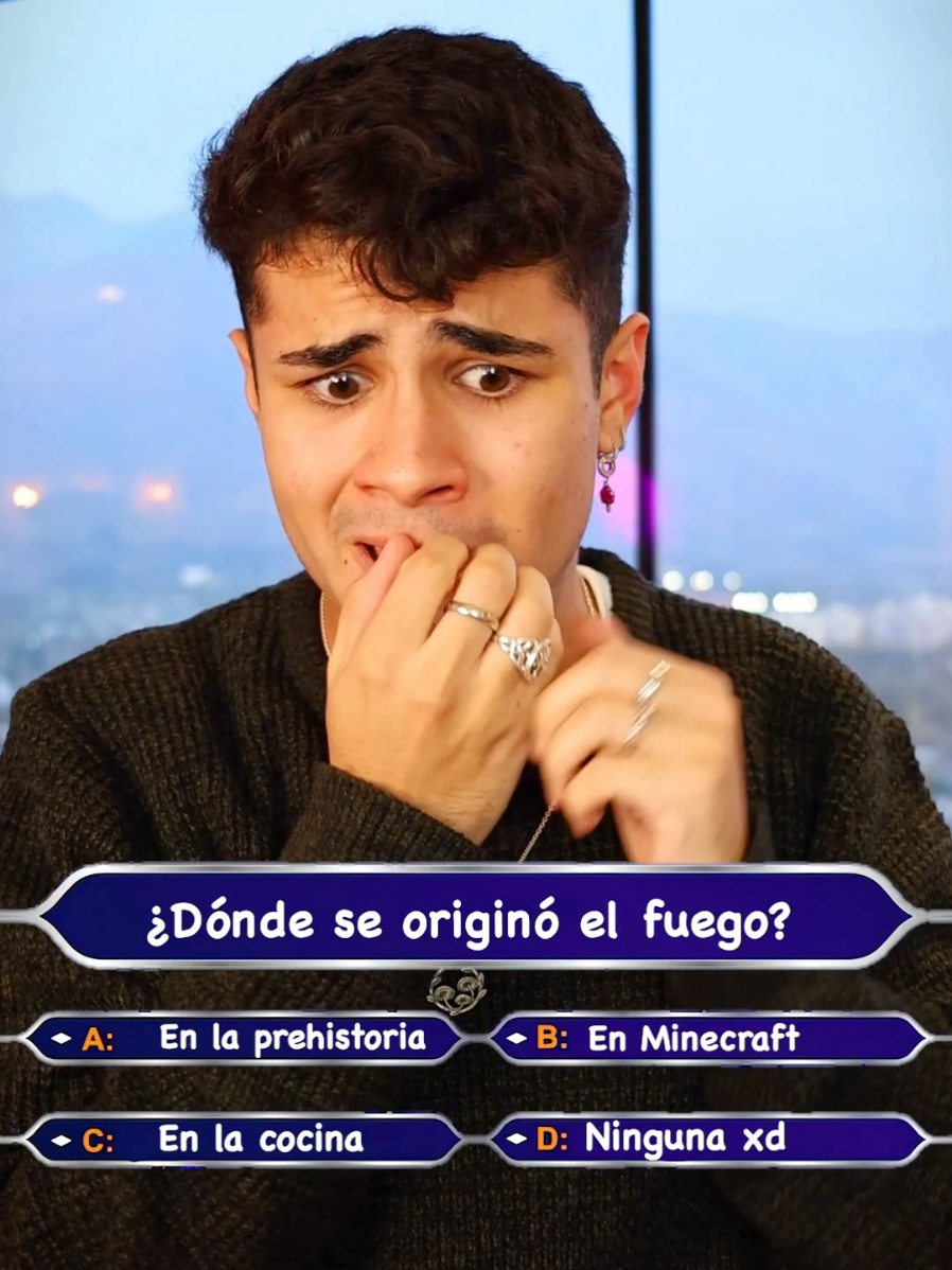 A post by @benjaberum on TikTok caption: No me esperaba esa pregunta 😳🤣🤠🥬✨️ #comedia 