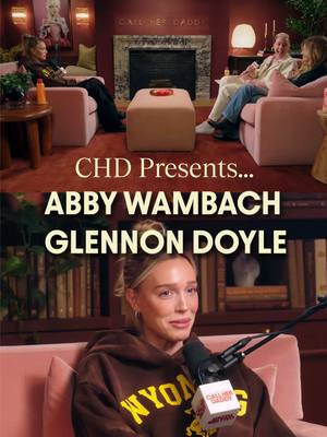A post by @callherdaddy on TikTok caption: Daddy gang, give it up for #AbbyWambach and @Glennon Doyle 👏❤️ This week is therapy for the soul. We are sitting down to have a very raw conversation about intimacy, cheating, sobriety, body image and a whole lot more. WEDNESDAY 