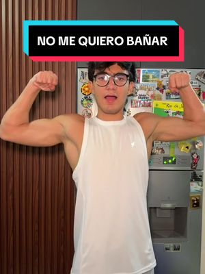 A post by @janinalchair on TikTok caption: No me quiero bañar #masfacilimposible #cool #OMG #nomequierobañar #diversion 