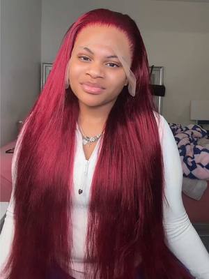 A post by @misslonik on TikTok caption: This COLOR & LENGTH ?!! @sterlyhair_shop did not come to play 🤩 ONLY $180 for 30 inches with FULL FRONTAL ‼️ Shop Laid by Loni Lace Products link in bio #wigtok #99jwig #hairgoals #wiginstall #burgundyhair #tiktokmademebuyit #ttshopdeals #tiktokshop #redwig #wigslay #meltedlace #foryoupage #hairvideos #blackgirlhairstyles #longwig #wigtipsandtricks #laceglue #meltingspray #bodywave #sidepart #blackgirlmagic #blackgirlhairstyles #coloredwig #affordablewigs #affordablehair #fypシ #foryoupage #viralvideo #wigstyling #wiginfluencer #wiginstalltutorial #lacefrontwig #lacewig #customcolorwig #explore #sidepartwig #hairstylist #pretty #wig #ttshopfinds #tiktokshopfinds 