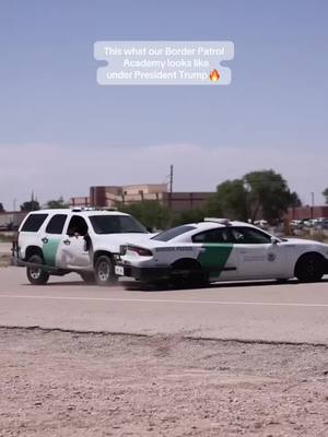A post by @teamtrump on TikTok caption: Our border is closed thanks to  @President Donald J Trump and our incredible Border Patrol agents #maga #fyp #viral #borderpatrol #donaldtrumpisyourpresident 