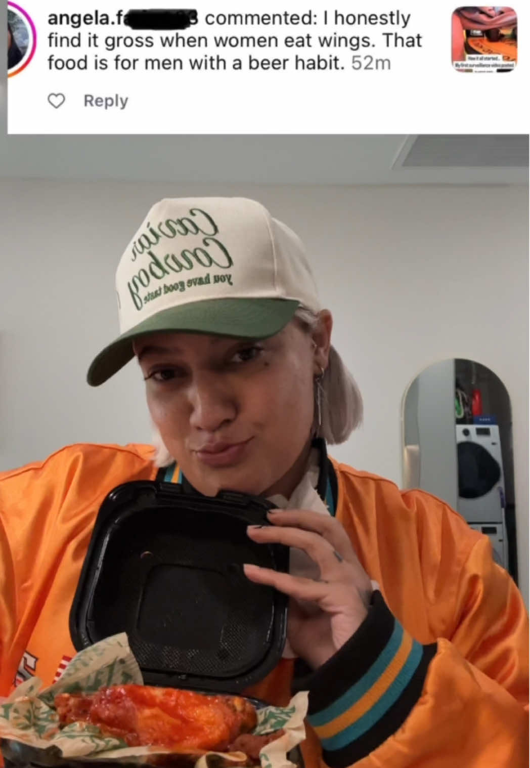 A post by @yourfavinvestigator on TikTok caption: On another episode of RNC ( Really Nice comments)  #fyp #foodie #privateinvestigator 