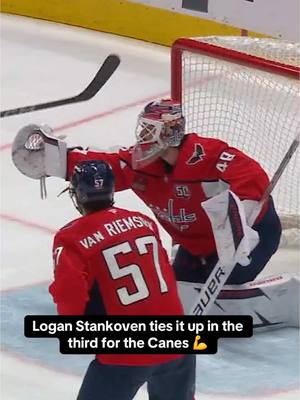 A post by @espn on TikTok caption: #canes #NHL #hockey #stanleycupplayoffs 