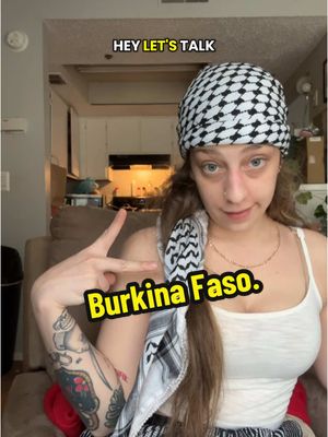 A post by @c8thagr8 on TikTok caption: Burkina Faso 🇧🇫! Thomas Sankara and Ibrahim Traoré. #worldnews #ibrahimtraore #edutok #foryou #fyp #hashtagsmakemenervous 