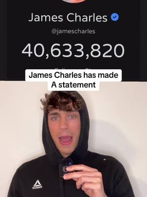 A post by @noahglenncarter on TikTok caption: James Charles has responded to the Kayla Malecc Evan Johnson situation (James Charle’s response) #jamescharles #kaylamalecc #foryou 