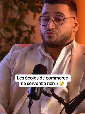 A post by @blocks_tv on TikTok caption: Les écoles de commerce ne servent à rien ? 🤔