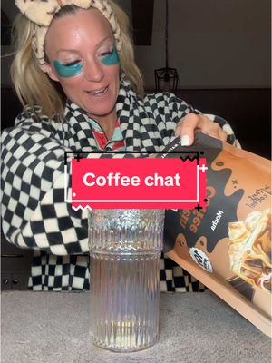 A post by @okiemomlife on TikTok caption: Coffee chat!! #morningvibes #momtok #fyp #morningroutine 