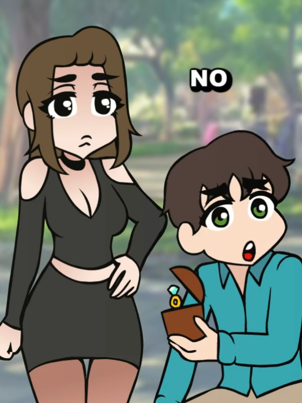 A post by @jazzon_shorts on TikTok caption: Loverboy arc 💍 Support me: Patreon in bio ❣️ #funny #animation #funnytiktok #funnymemes #animationmeme 