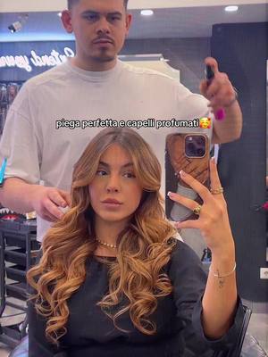 A post by @letiziapone_ on TikTok caption: @di Benedetto Parrucchieri ❤️
