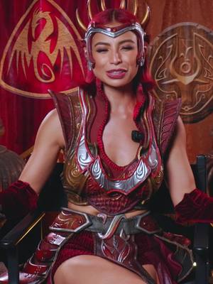 A post by @gmanetwork on TikTok caption: Si Dingdong Dantes pala ang unang nag-reveal kay Glaiza De Castro na siya ang gaganap bilang si Pirena! 🔥 #Encantadia Chronicles: #Sanggre, soon on GMA!