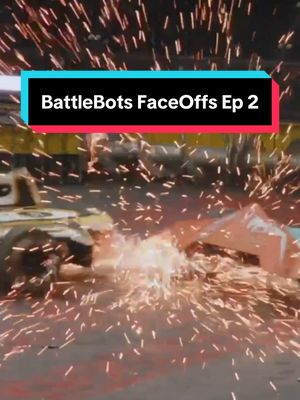 A post by @battlebots on TikTok caption: TOMORROW. It’s ON. BattleBots FaceOffs Episode 2 drops Thursday, May 8 — only on YouTube. MadCatter. Skorpios. Roundhouse. Calypso. Four bots. Six fights. One Giant Washer. 💥 Don’t miss the carnage. 📺 Watch free on our YouTube channel (link in bio)