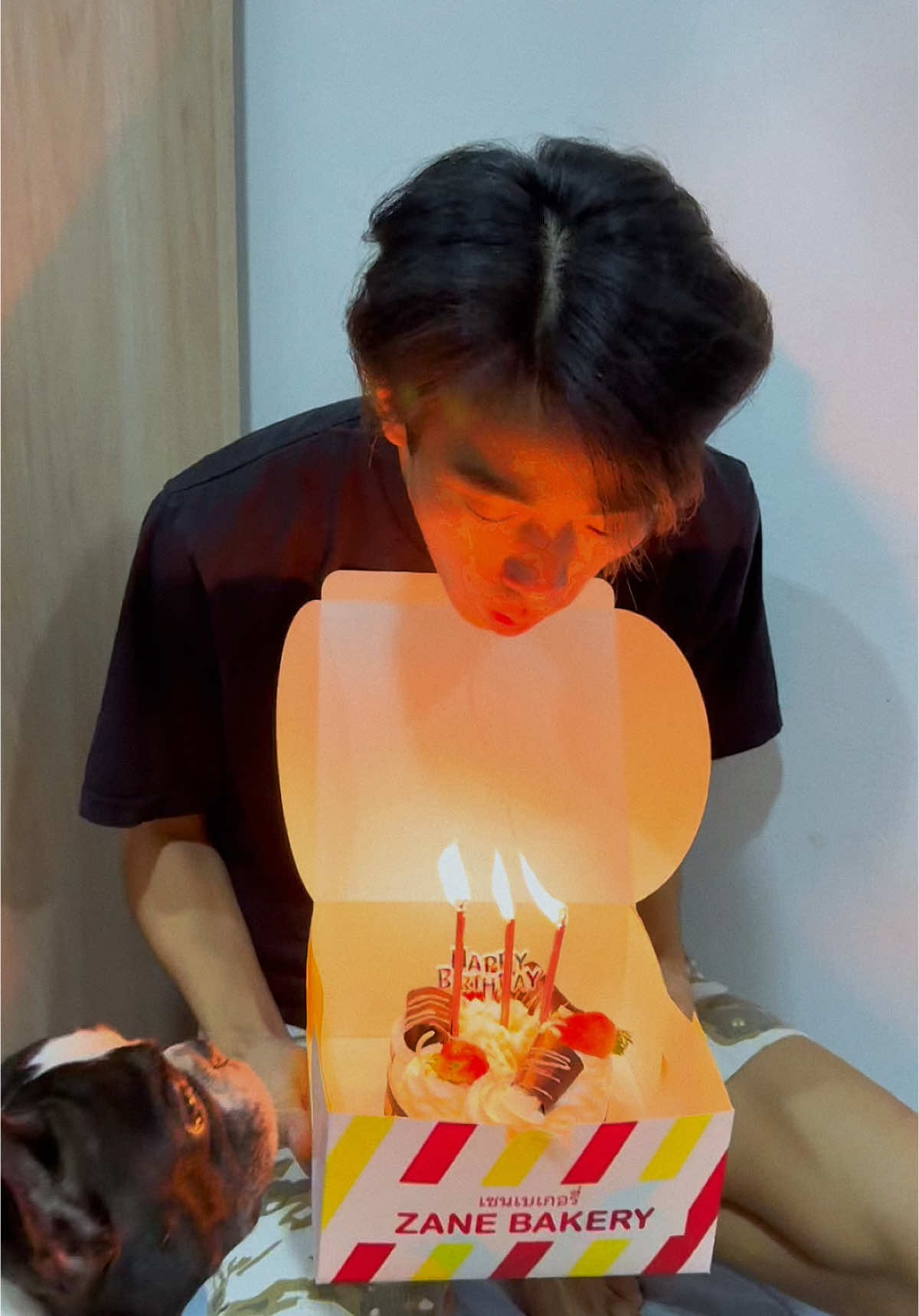 A post by @owen_phc on TikTok caption: 4May ขอบคุณของขวัญวันเกิดเเละคำอวยพรจากทุกๆคนด้วยนะครับ 💖🎂💕Angel 💙 ขอบคุณสำหรับการสนับสนุนอันเหลือเชื่อใน LIVE ของฉัน! ฉันจะสร้างเนื้อหา LIVE ที่ดีขึ้นต่อไป!@Angel 💙 #tiktoklive #livehighlights #livegift #interstellar #flyingjets 