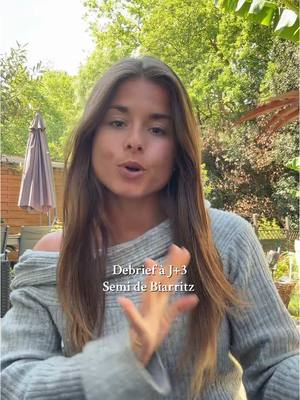 A post by @melissaselles on TikTok caption: Mon ressenti sur le semi marathon de Biarritz avec une prépa de 2 semaines 🤣🏃🏽‍♀️ #halfmarathon #biarritz #marathon #debrief #running #runninggirl 