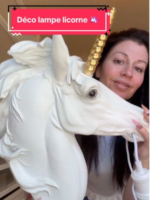 A post by @poopiblh on TikTok caption: J’installe toute seule ma nouvelle applique lampe licorne et son cadre rose 🦄💖 #deco #homedesign #licorne #lampe #maison #diy #bricolage #decoration #idee #makeuproom #astuce #ampoule 