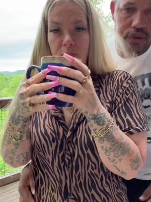 A post by @itsmamacookie on TikTok caption: Good morning babies we woke up in Tennessee🖤🤞😍😍😍& yes Juan brought his Halloween shirt all the way from Florida  from @The Girl Dads  lol 🖤😂##Vacation##fyp##nunezfamilyrealitytv##nunezfamilyof4##mamacookie##Family##Memories##spotlight##tennessee