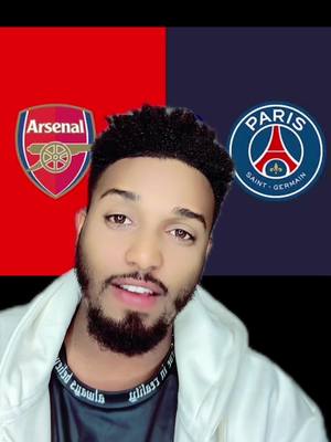 A post by @amen1m on TikTok caption: Arsenal  vs PSG #psg #arsenal 