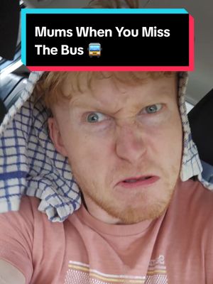 A post by @jjeverettrose on TikTok caption: Mums when you miss the bus 🚍 #fyp #foryou #relate #bus #mum #drive 