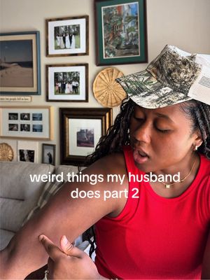 A post by @mattandkharli on TikTok caption: You can’t make this up 😂 #mattandkharli #couplestiktok #husbandwife #cutecouple #funny 