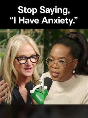 A post by @melrobbins on TikTok caption: You don’t have to be defined by your anxiety. I am SO honored to be back on The Oprah Podcast for a second episode to share this incredibly important and deeply meaningful conversation about anxiety. I am still trying to find the words to describe what it was like to sit across from Oprah, the person I admire more than any other human being on this planet. Thank you, Oprah, for seeing me and inviting me to be on your podcast, not once, but twice. Thank you for all that you do for the world. Thank you for being a beacon for me. And thank you for your support of The Let Them Theory. Please join me and @oprah and take a moment to listen to or watch our conversation on The Oprah Podcast 🎧 “Oprah and Mel Robbins on How to Calm Anxiety” You can listen to it where ever you listen to podcasts or watch it on YouTube.com/@Oprah And make sure to share this episode to every single person you care about who struggles with anxiety. ❤️
