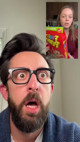 A post by @realadamrose on TikTok caption: i love kitchen hacks… @Brooklyn | Boy Mom💙 | TTShop #lifehacks #cereal 