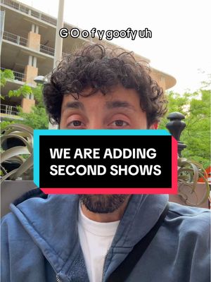 A post by @morganjay on TikTok caption: Pre sale code is GOOFY. Keep checking my website for tickets. morganjay dot com. Tickets are selling fast and we ARE ADDING 2nd shows for cities that are selling FAST!!! Tour dates below!  * 10/17 - Chicago * 10/18 - Madison * 11/13 - NYC * 11/14 - Atlantic City * 11/15 - Providence * 12/4 - Portland, ME * 12/5 - Burlington, VT * 12/6 - Troy, NY * 12/13 - Sacramento * 12/14 - Reno * 12/31 - Las Vegas