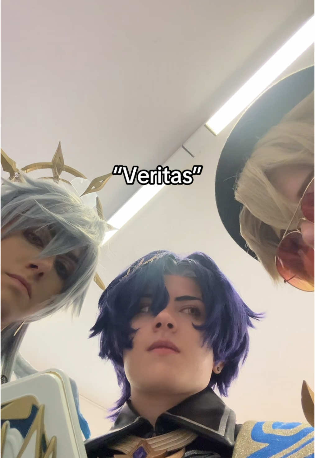A post by @laistormhrim on TikTok caption: Veritas #drratio #drratiocosplay #aventurine #sunday #honkaistarrail #honkaistarrailcosplay #hsr #hsrcosplay #aventurinecosplay #sundaycosplay 