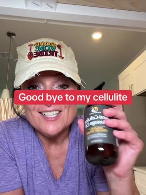 A post by @therealamandayoung on TikTok caption: So glad I found this right before summer! #cellulite #massageoil #skincaretip #legs results may vary 